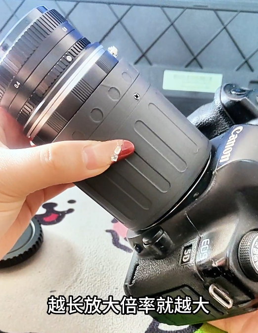 影祥光学发布可伸缩近摄接筒：新旋调焦改装，普通镜头秒变微距